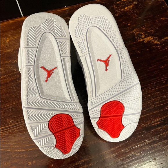 jordan 4 red metallic youth